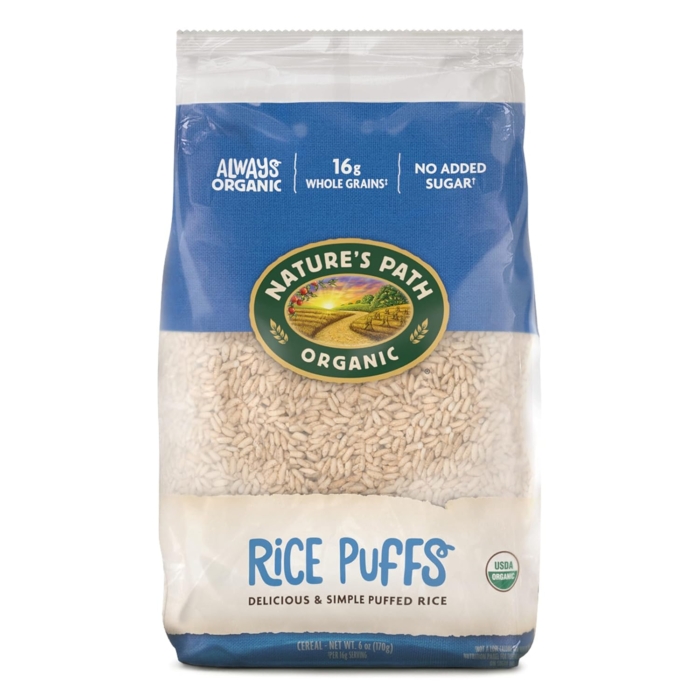 Rice puffs.