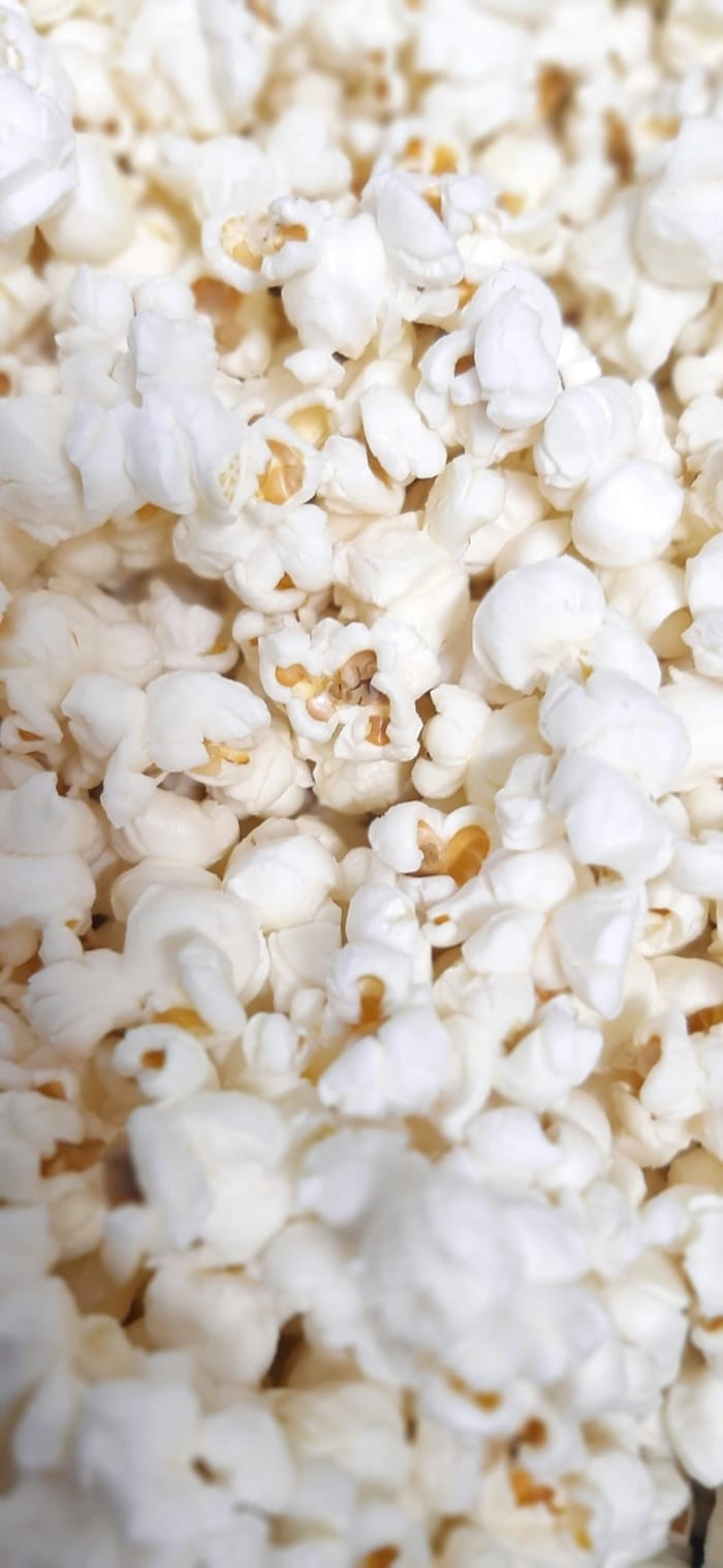 Plant based popcorn.