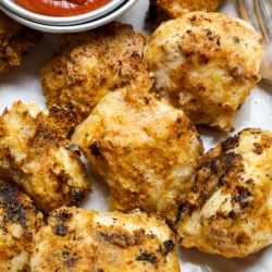 Gluten free popcorn chicken.