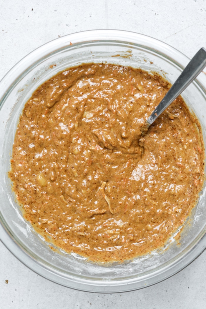 Spiced bread batter.