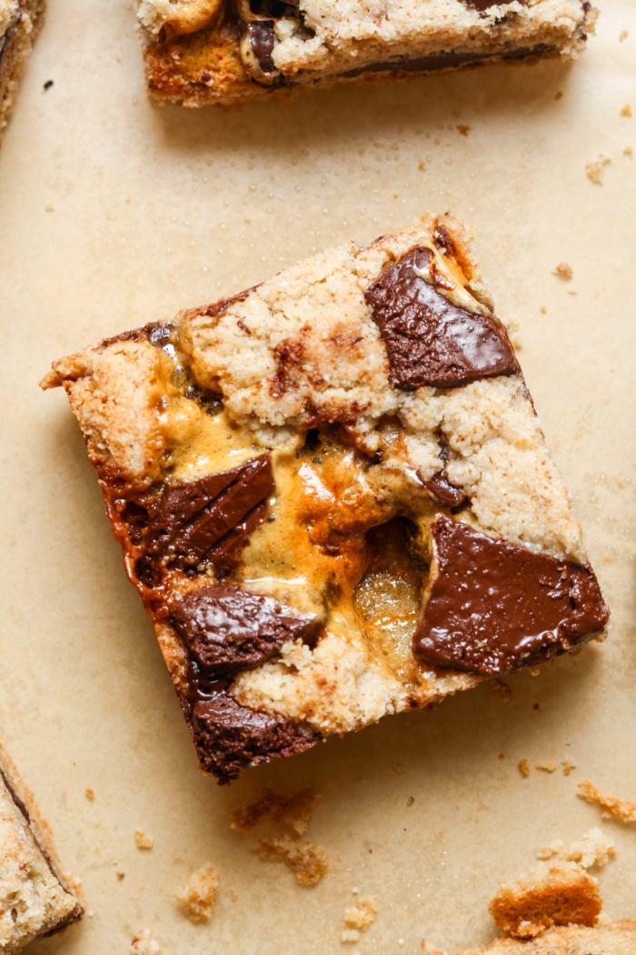 Gooey s'mores bars.