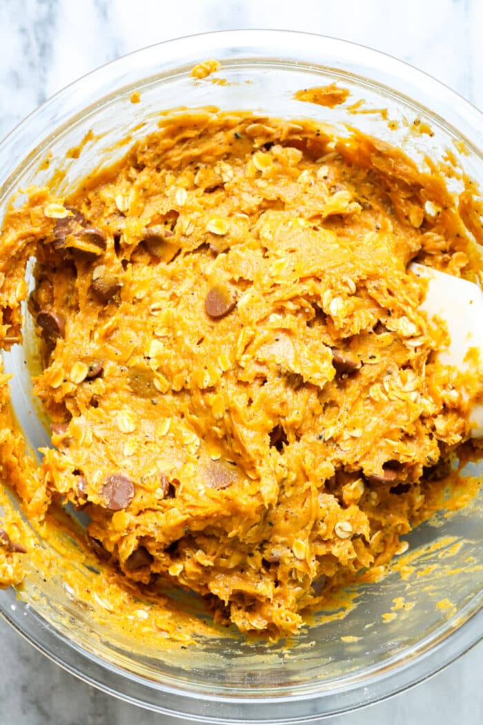 Pumpkin oat cookie dough.