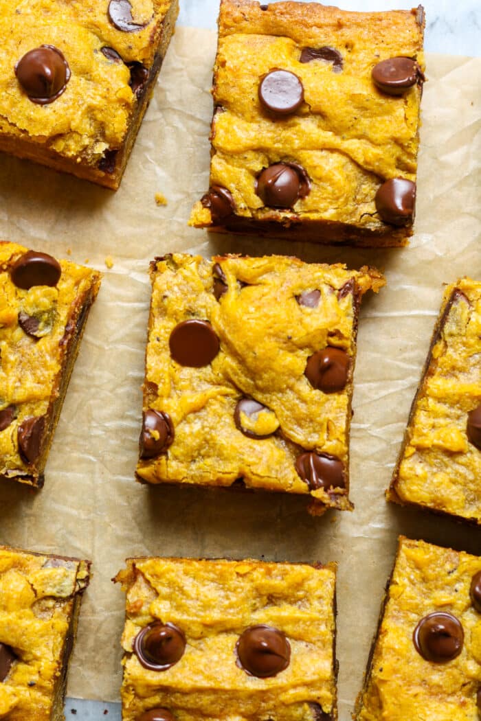 Chocolate chip squares.