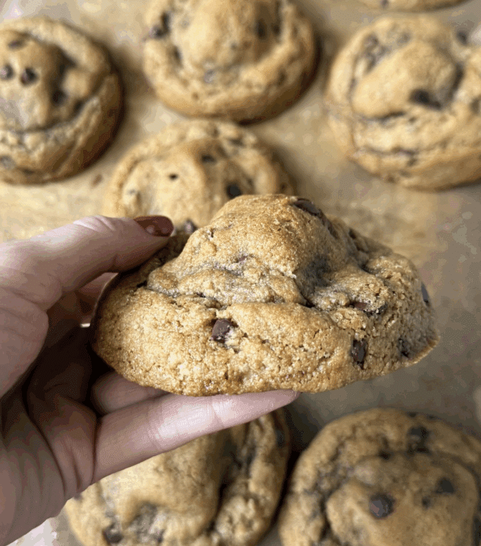 Profile of stuffed cookies.