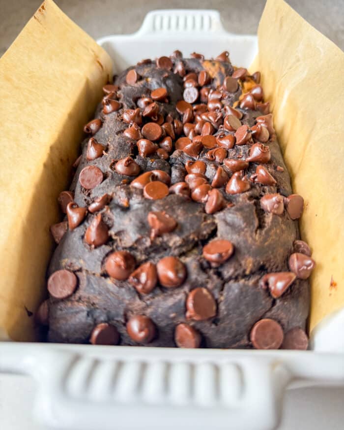 Double chocolate loaf.