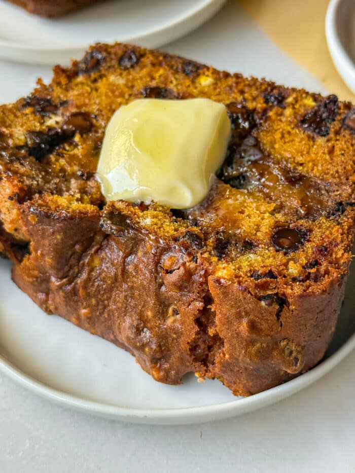 Pumpkin cookie dough bread.