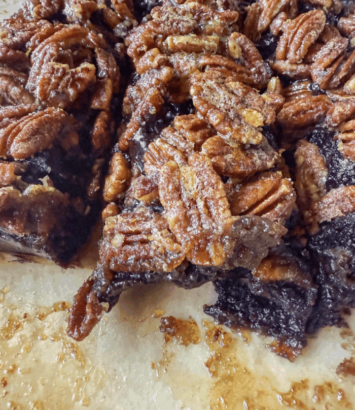 Extra gooey brownies.