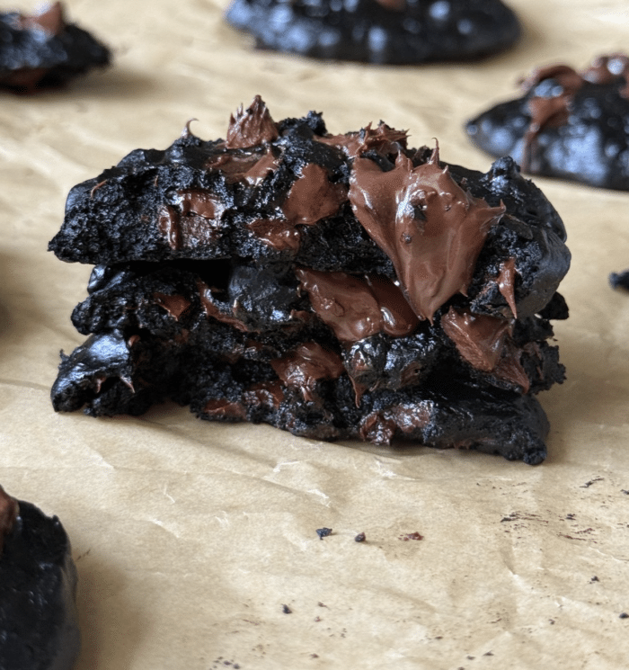 Chocolate protein cookies.