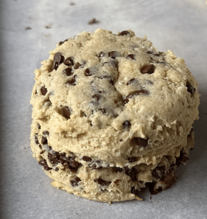 Stack of healthier pastries.