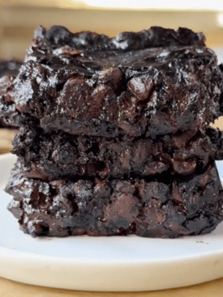 4 Ingredient Protein Brownies