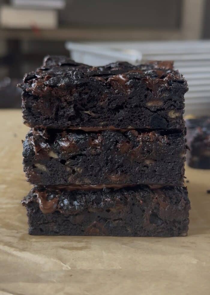 4 ingredient brownies.