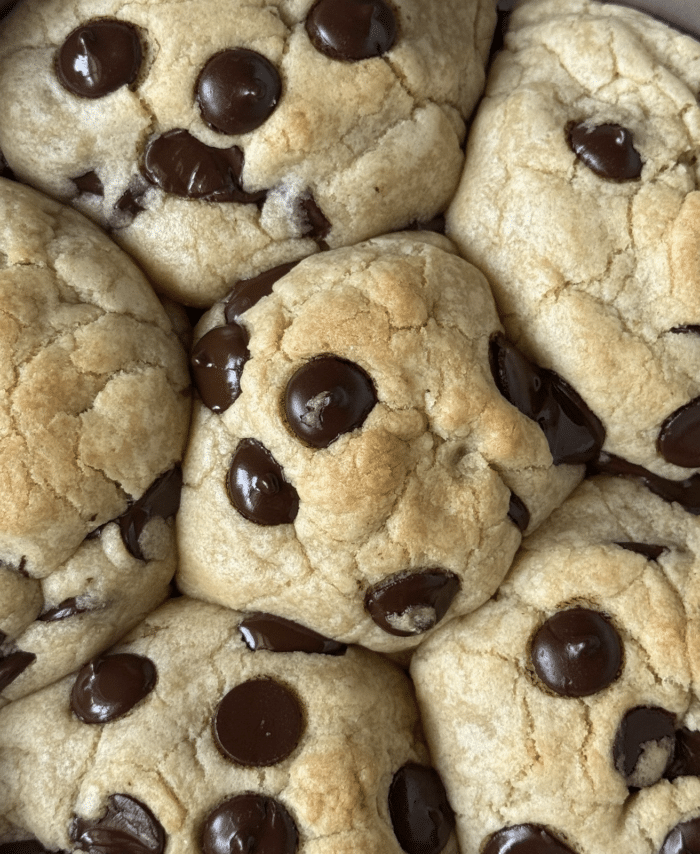 Scoopable chocolate chip cookies.