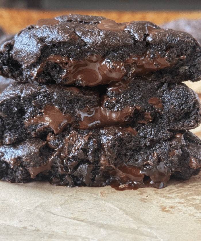 Chocolate lava cookies.
