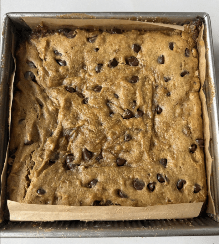 Gooey bar dessert.