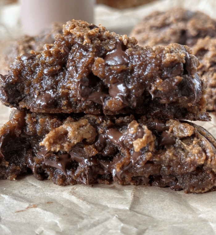 4 ingredient peanut butter cookies.