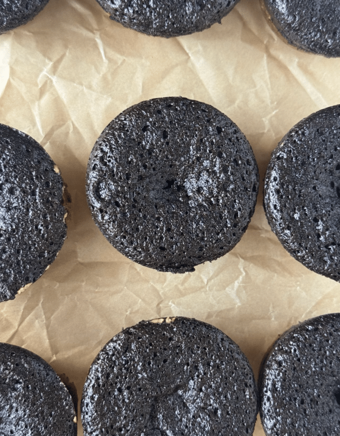 Chocolate muffin tops.