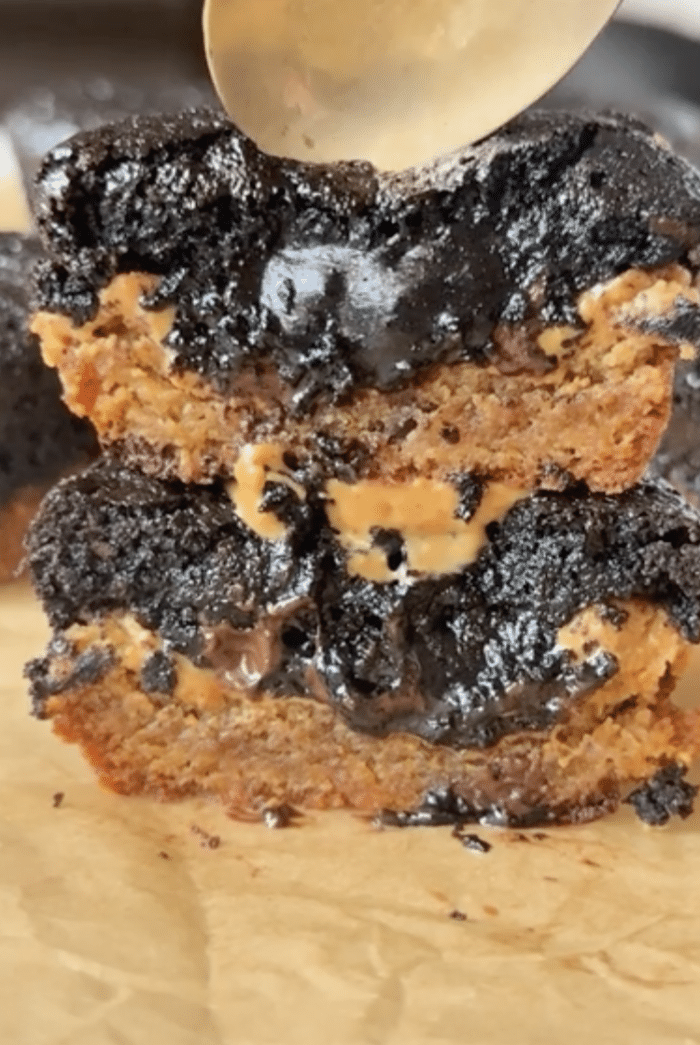 Brookie peanut butter cups.