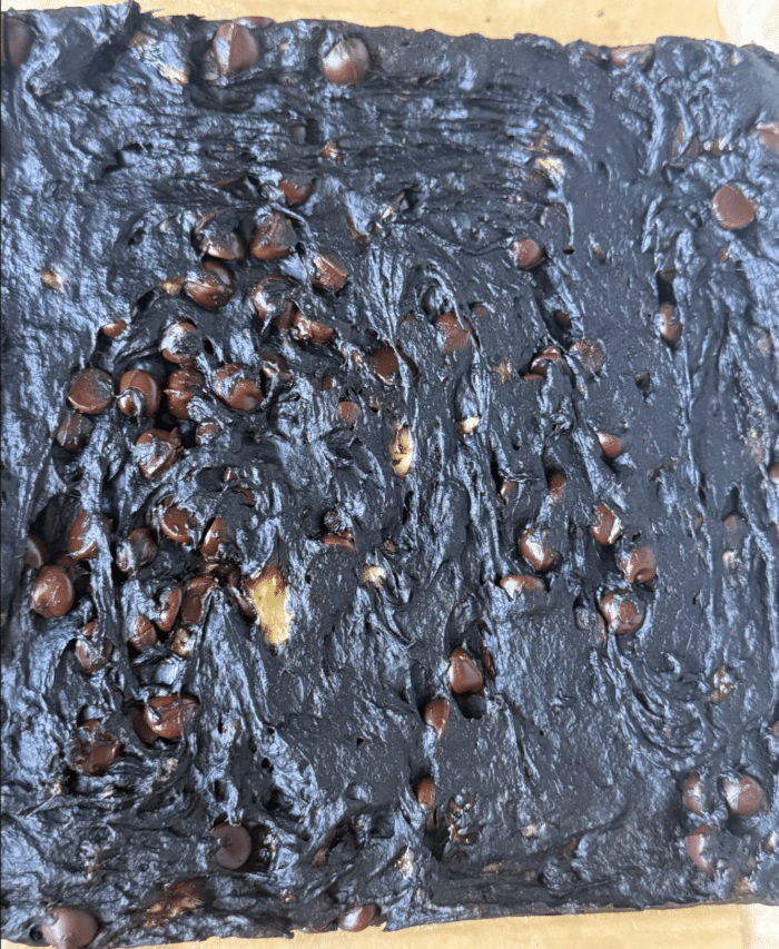 Double chocolate dessert bars.