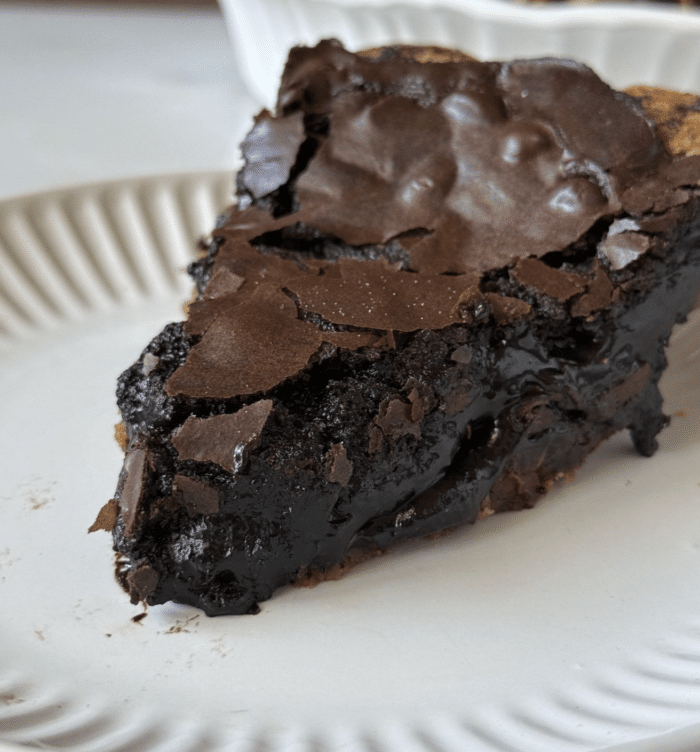 Brownie pie.