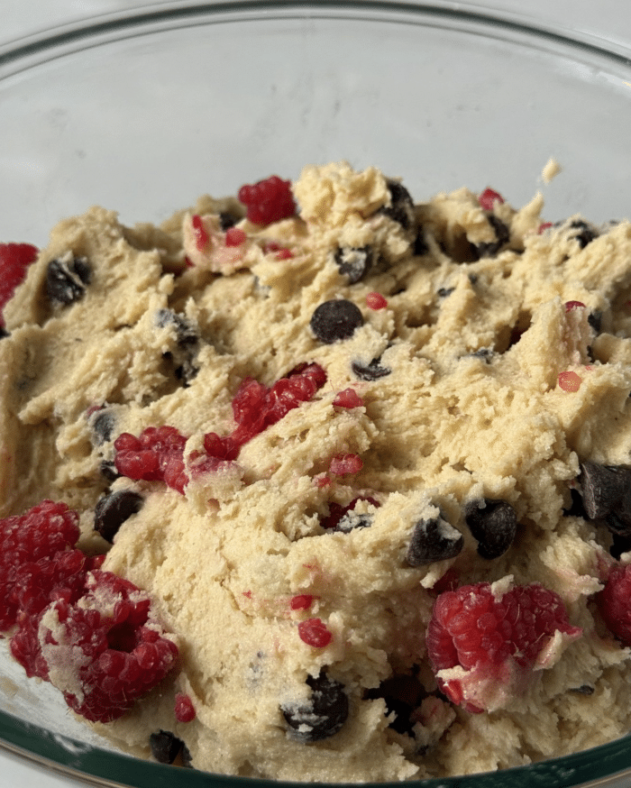 Berry cookie dough.
