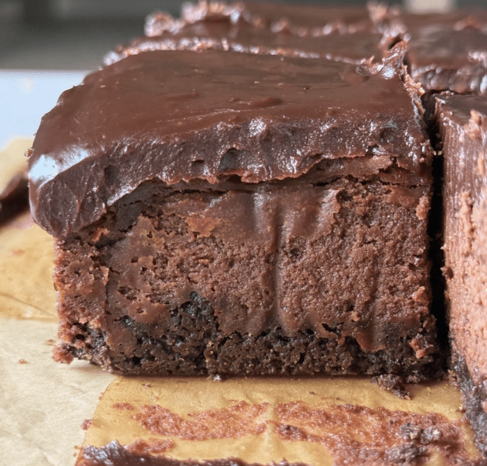 Triple chocolate bars.