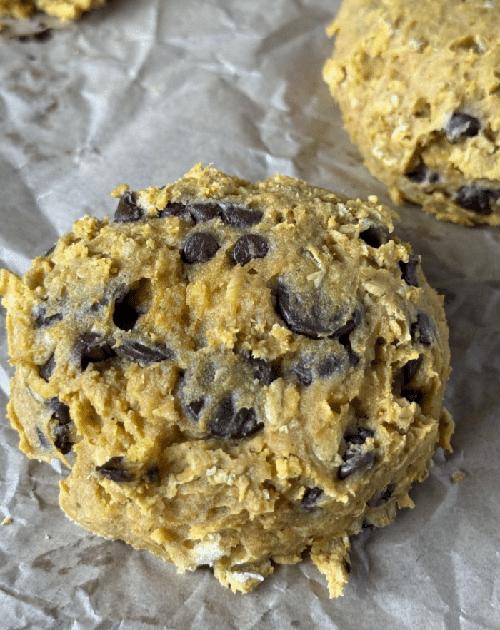 Gooey healthy cookies.