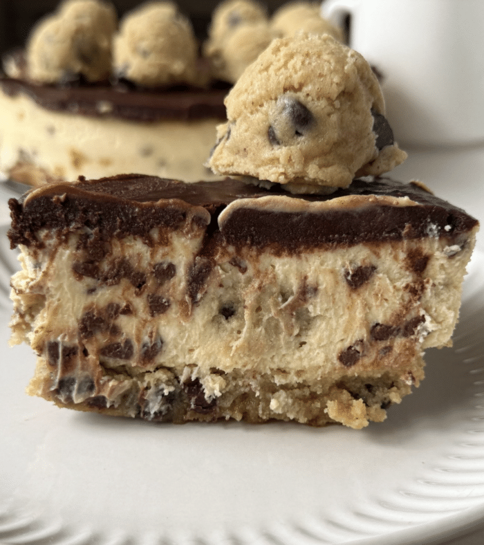 Cookie dough cheesecake.