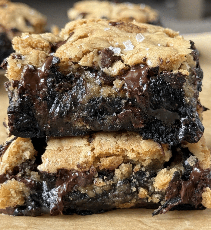 Cookie brownies.
