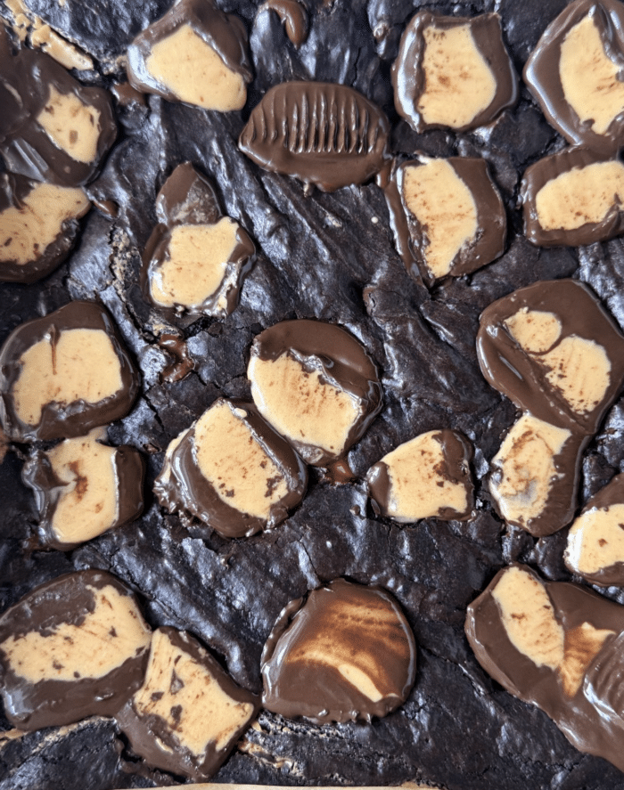 Melty chocolate bars.