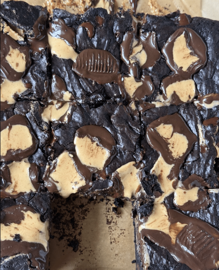 Peanut butter cup bars.