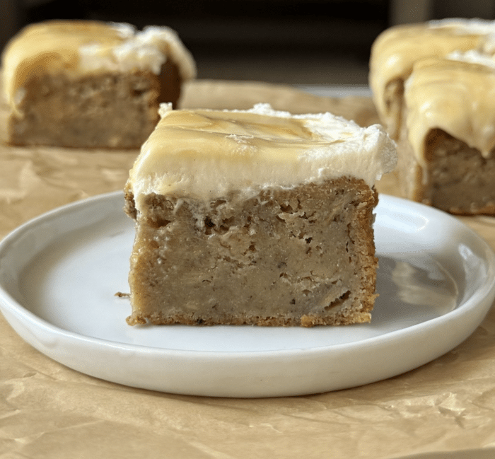 Banana cake.