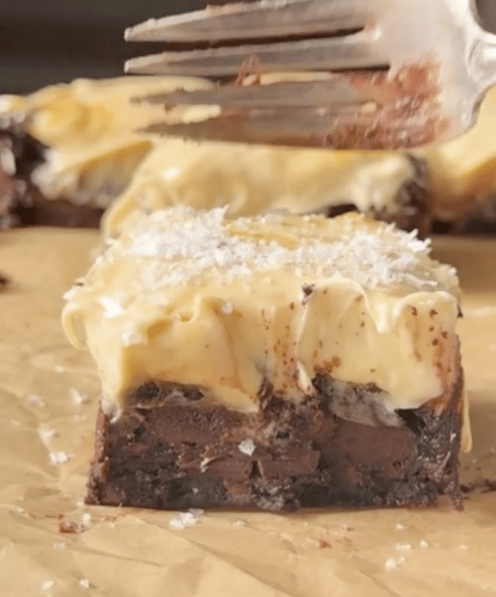 Salty frosting.