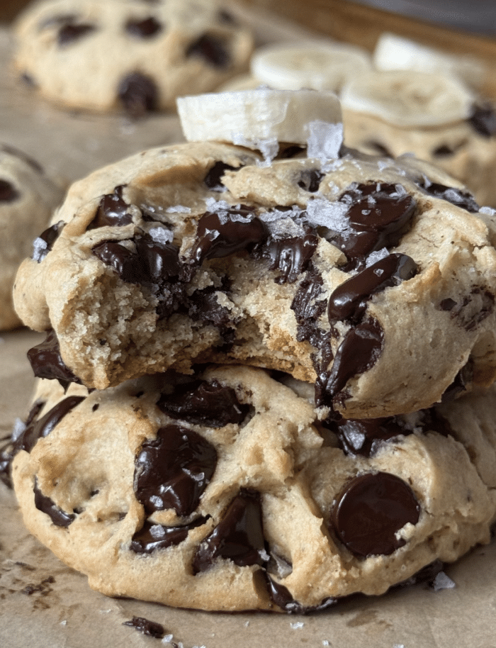 Brown butter banana cookies.