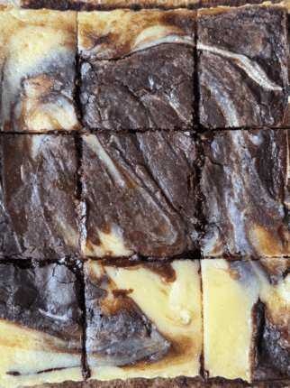 Cheesecake Stuffed Brownies