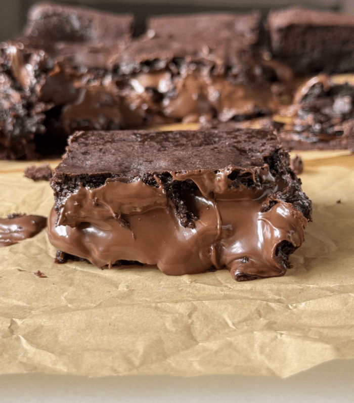 Nutella brownies.