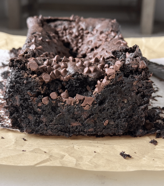 Brownie bread.