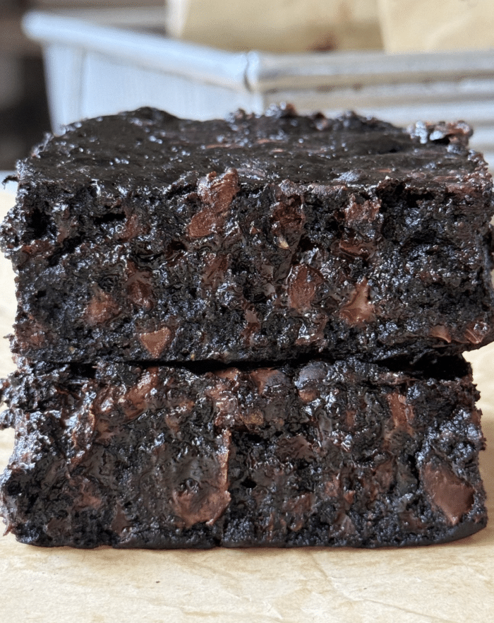 Zucchini brownies.