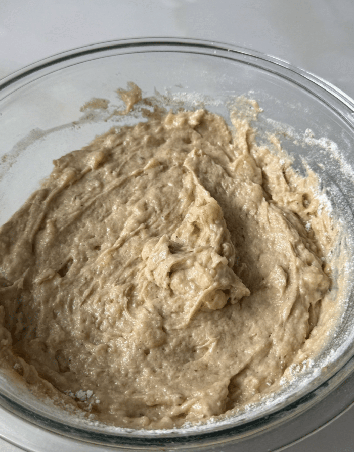 Yogurt batter.