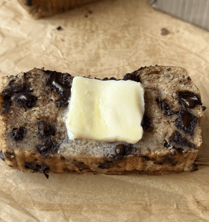 Greek yogurt banana bread.