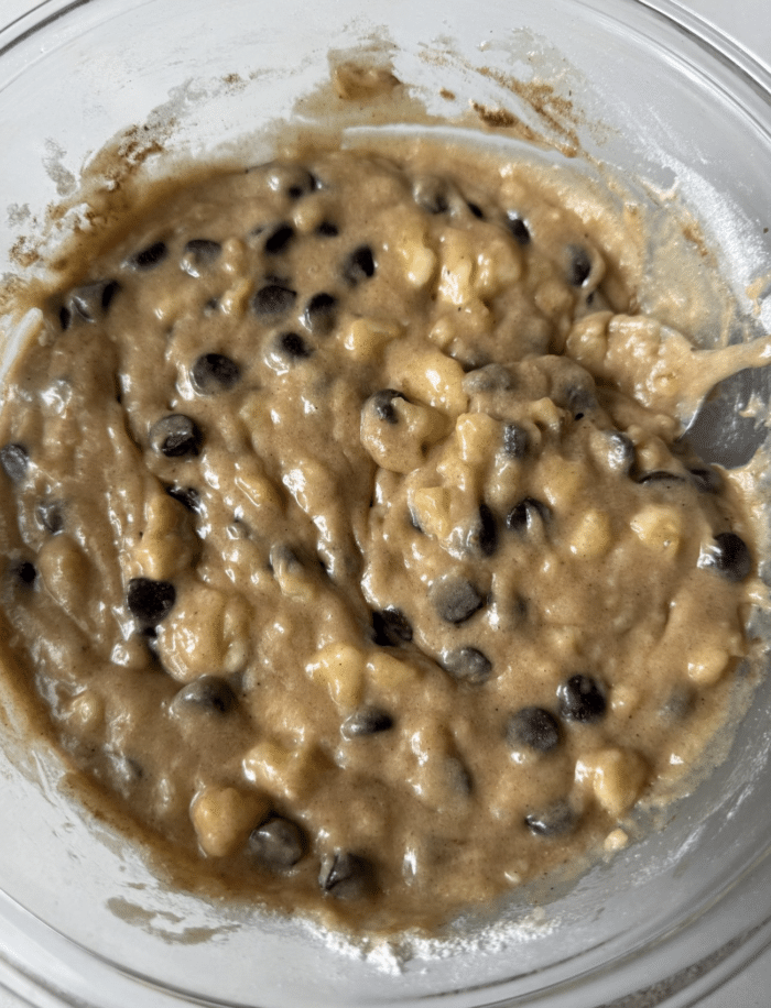 Chocolate espresso batter.