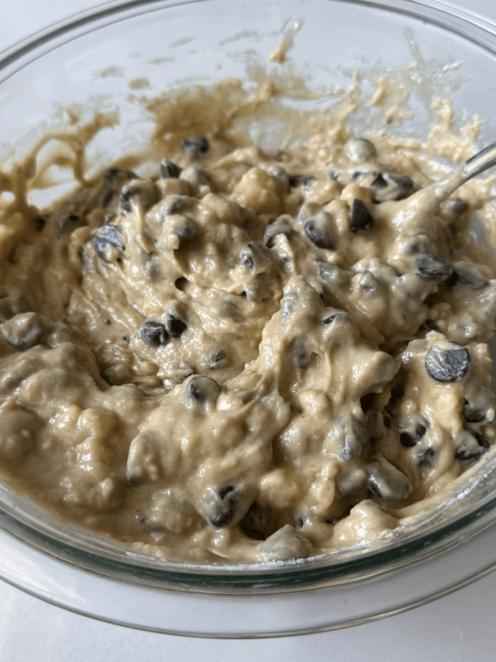 Cookies and cream batter.