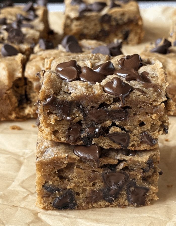 Banana cookie bars.