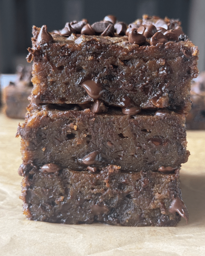 Stack of pumpkin squares.