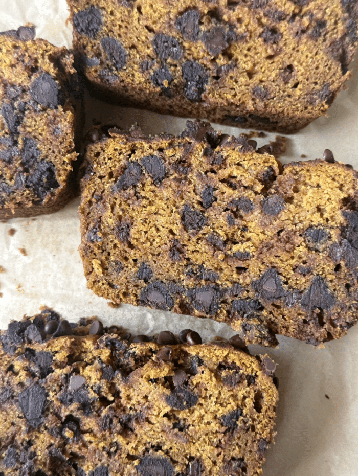 Brown butter pumpkin bread.