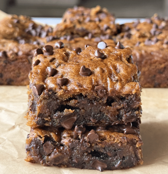 Pumpkin chocolate chip bars.
