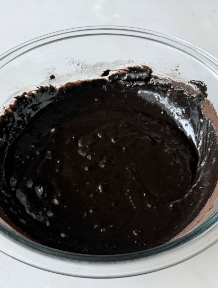 Black batter.