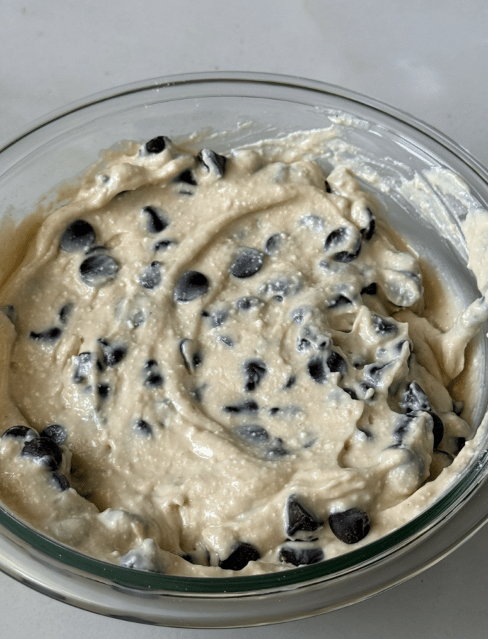 Cottage cheese mixture.