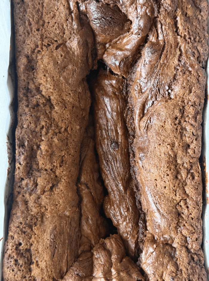 Chocolate loaf.