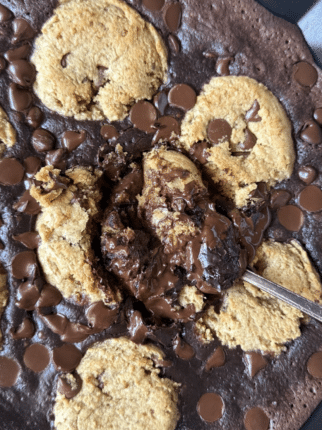Brownie Cookie Skillet